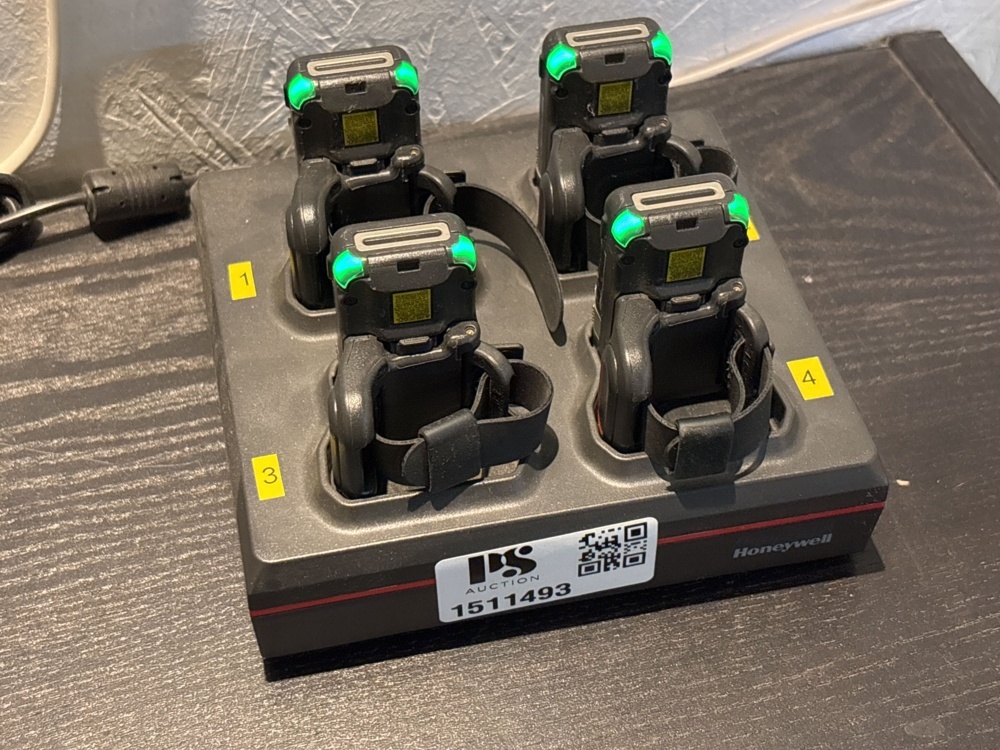 1511493-2 Finger scanners 4 pcs with charging dock - Honeywell FlexRange