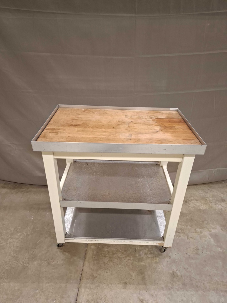 1582566-1 Trolley - with shelves