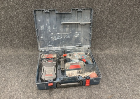 Borrhammare Bosch GBH 36 V-EC inklusive batterier & laddare