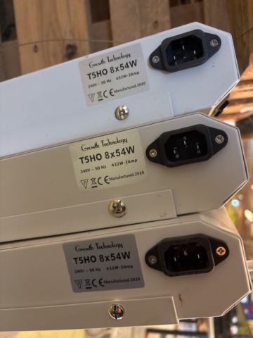 1511498-5 Växtljuspaneler 5 st - Light T5 Wave T5HO -2020