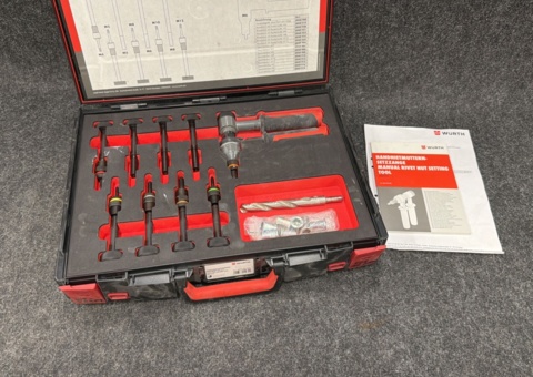 Nitmuttertångsset Würth HES 412