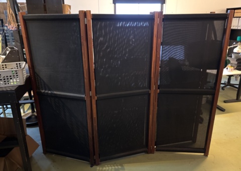 Folding walls / partition walls 6 pcs