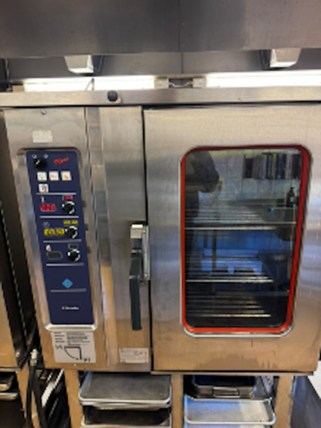1141761-1 Kombiugn på golvstativ Electrolux. säljes som repobjekt då vi ej testat ugnen