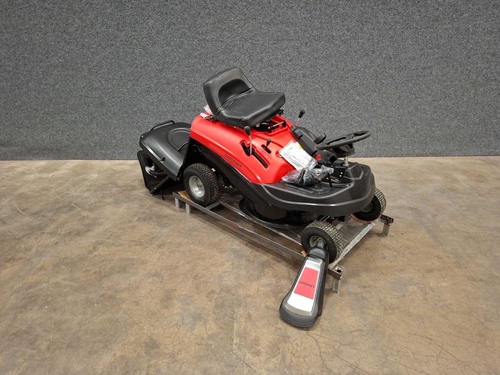 1593902-2 Åkgräsklippare bensin YH63R - Röd 24" 61cm 196cc & 150L Uppsamlare