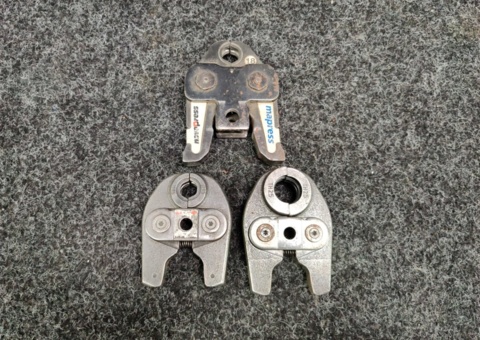 3 st Pressbackar Novopress & Rems, M15, TH25 & 18