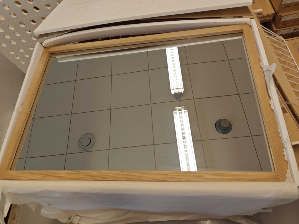 1564900-1 Mirror "Confetti" 90x60cm -EK