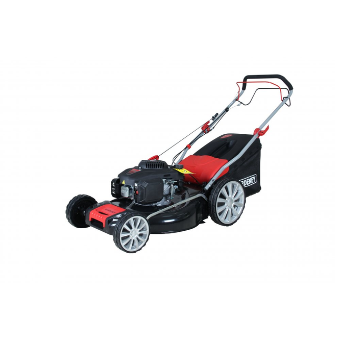 1593872-1 Självgående bensingräsklippare - 196cc - 5,03 hk - 55 cm - röd & svart - 65 L