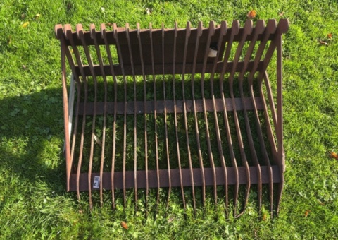 Stone grab / sorting bucket in steel