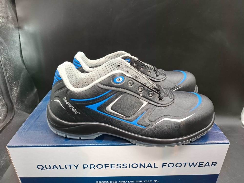 1595614-2 Safety shoes, 2 pcs - Safeway, Onice Black, size 37