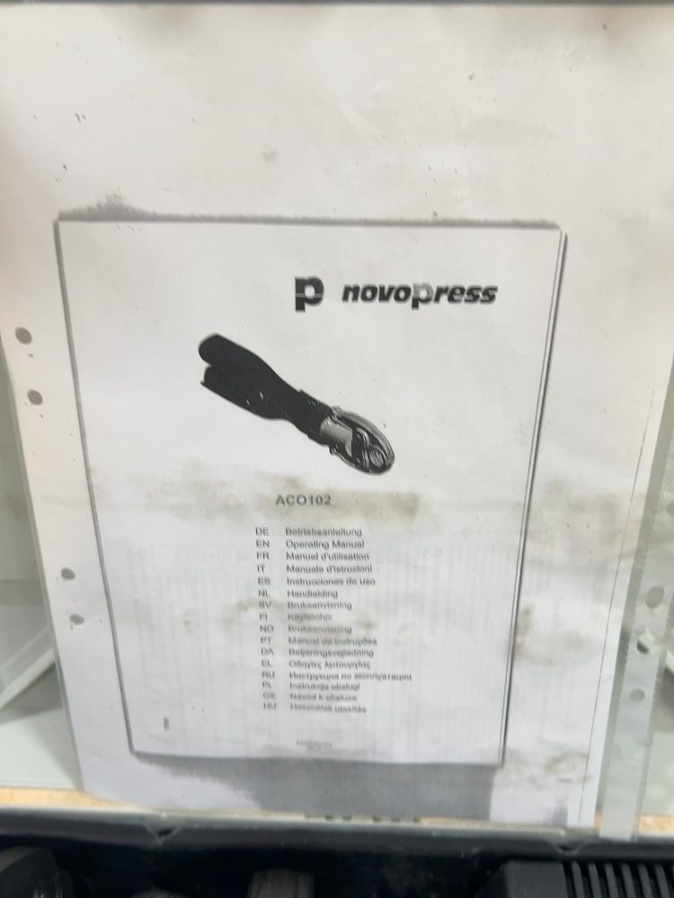 1540040-2 Press tool – Novopress ACO102