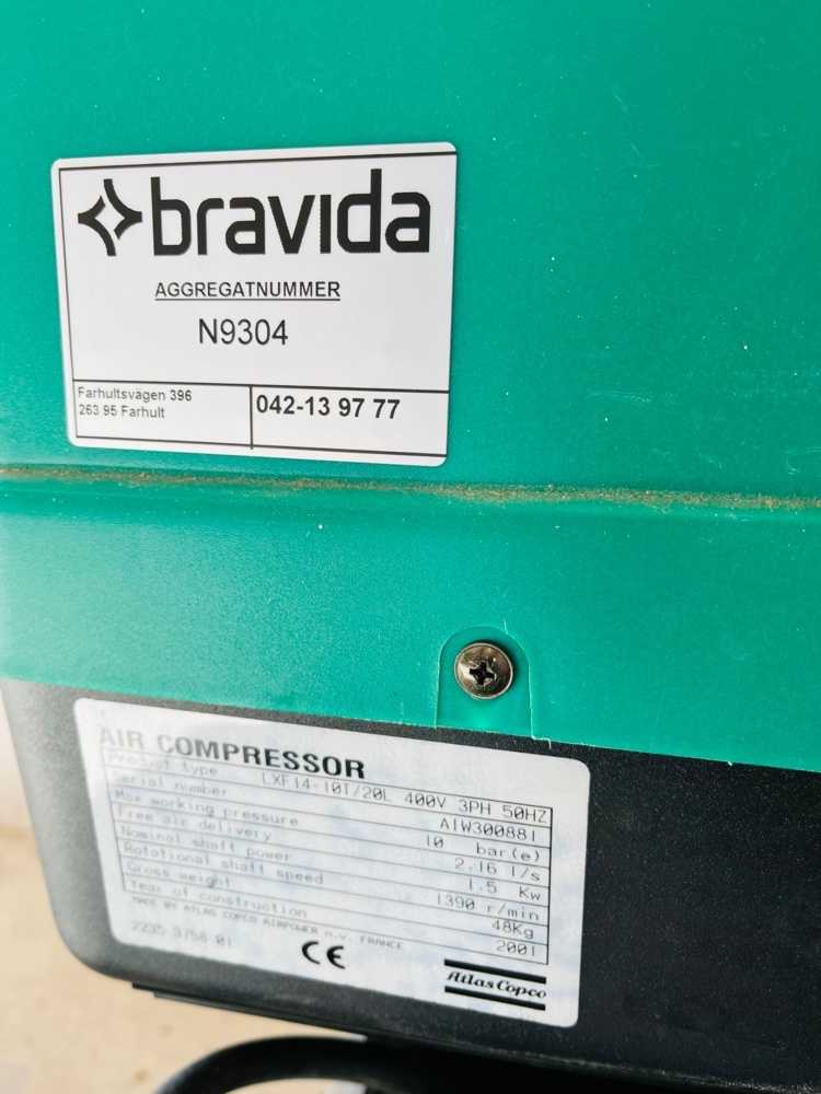1546164-2 Kompressor - Atlas copco