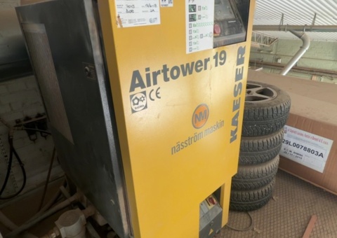Kompressor - Kaeser Airtower 19 med trycktank