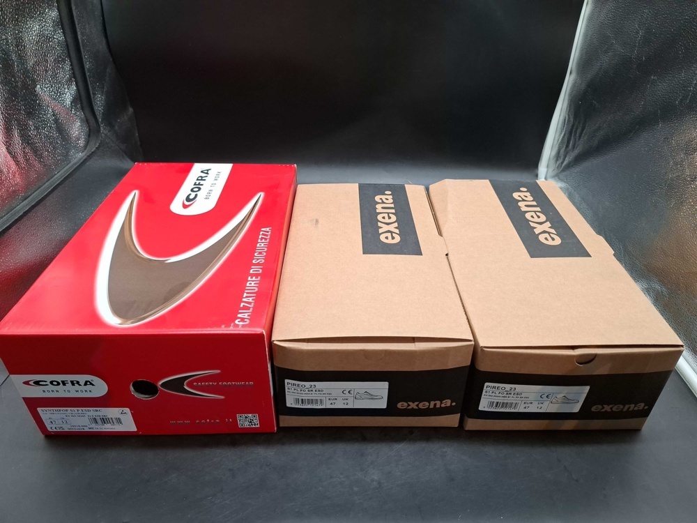 1595619-2 Safety shoes - Exena and Cofra, size 47, ESD