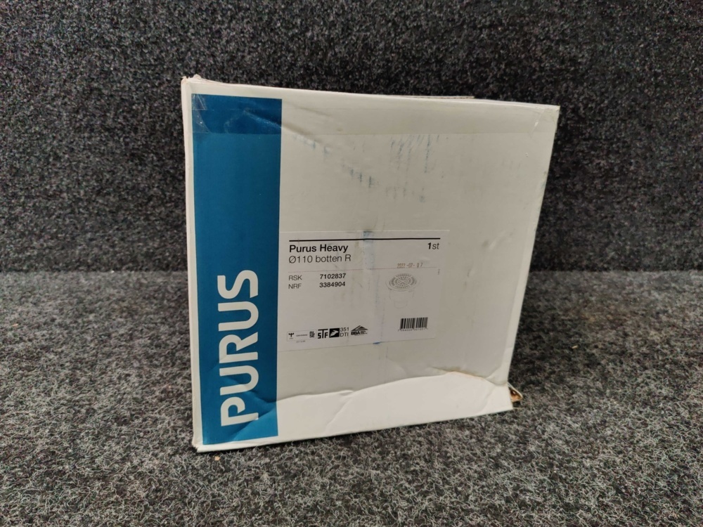 1595310-2 Golvbrunn Purus Heavy 110 RF botten
