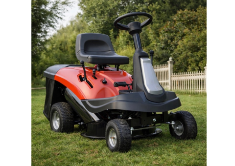 Åkgräsklippare bensin YH63R - Röd 24" 61cm 196cc & 150L Uppsamlare