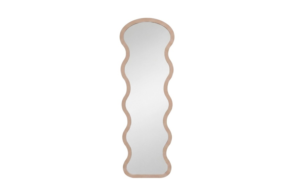 1589747-1 Loui spegel beige / klar glas 1.5 × 158 × 49 cm