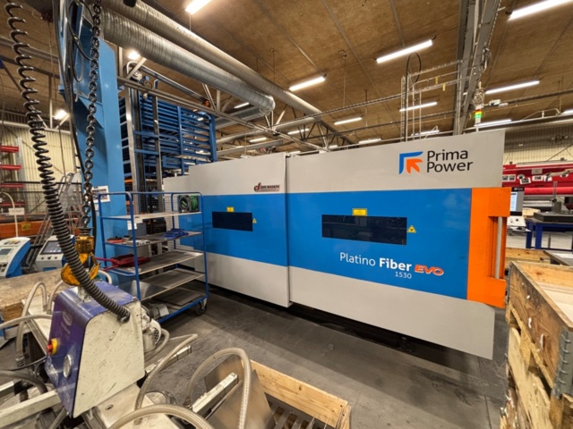1563541-20 Laser cutting machine with equipment - Prima Power Platino Fiber EVO 1530- 2021 (6000 H)
