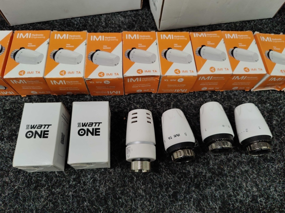 1595713-2 Parti med radiatortermostater IMI Hydronic Engineering & Watt One