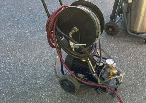 High-pressure washer for trunk flushing - Kränzle