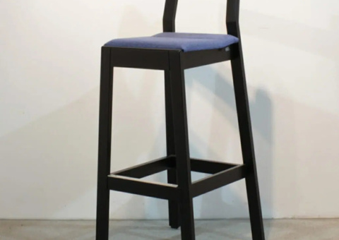 Barstol Nordic Care Rialto 438 – svart trä 2 stycken