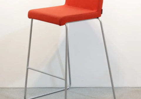 Barstol Offecct Mono Light Röd/Silver 8 stycken