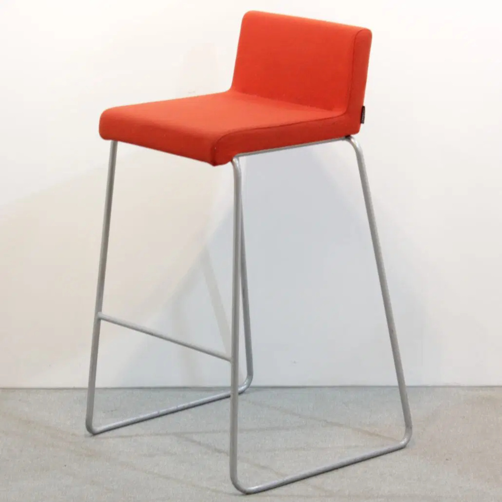 1595778-1 Barstol Offecct Mono Light Röd/Silver 8 stycken