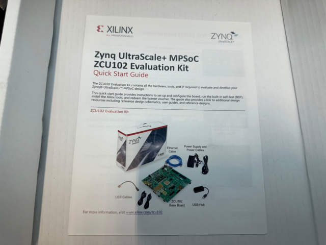 1571325-7 Evaluation Kit Xilinx Zynq UltraScale+ MPSoC ZCU102