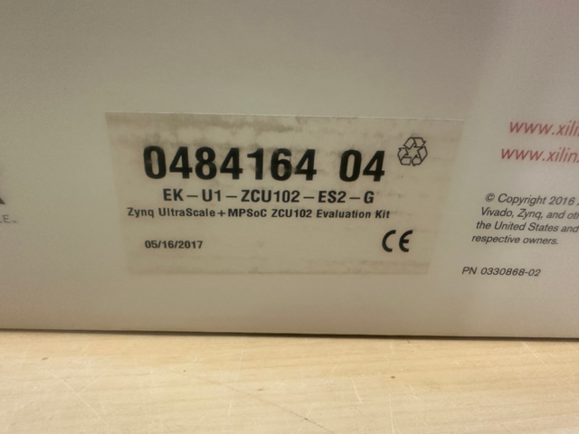 1571325-8 Evaluation Kit Xilinx Zynq UltraScale+ MPSoC ZCU102