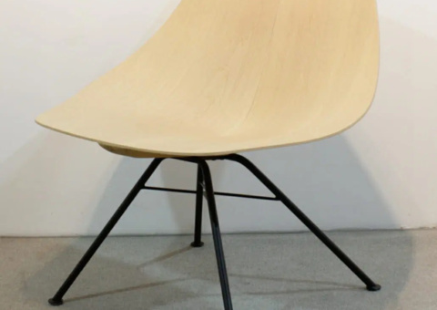 Fåtölj formpressad ek 2 stycken