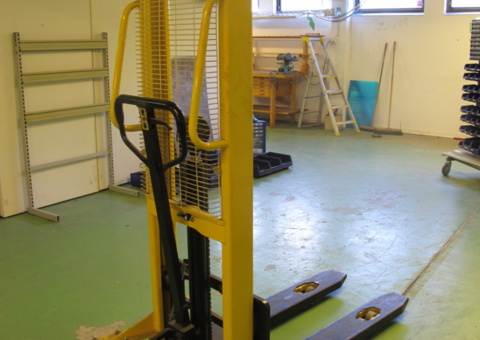 Walking stacker