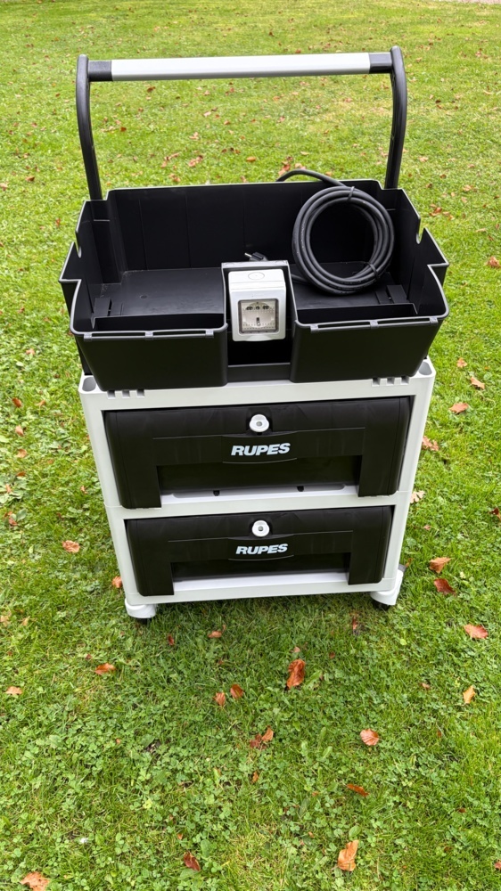 1595328-1 RUPES Carrier System – polishing and tool trolley