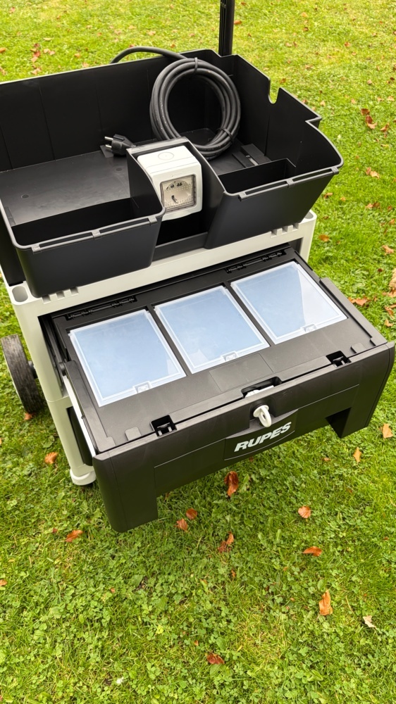 1595328-2 RUPES Carrier System – polishing and tool trolley