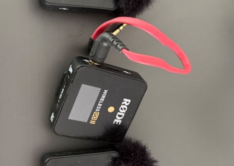 RØDE microphone equipment, Wireless GO 2, filmmaker kit