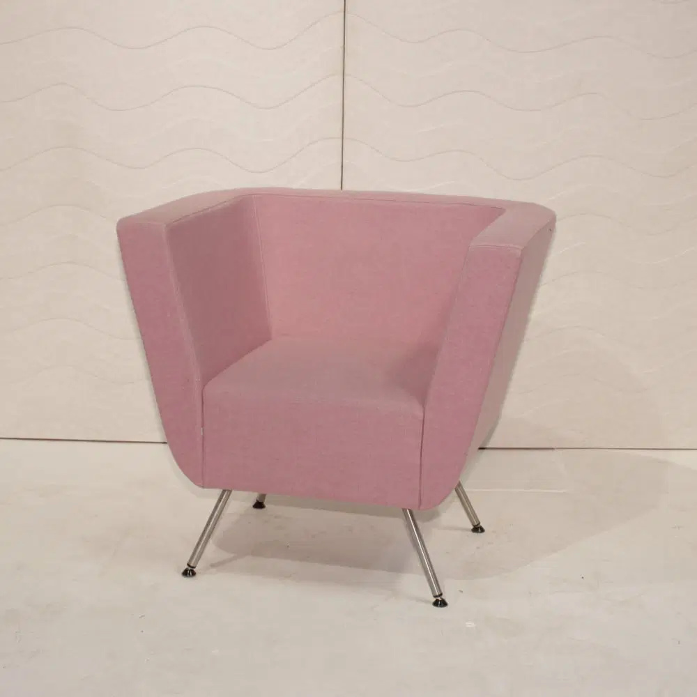 1595896-1 Fåtölj Miljöexpo Piece rosa 2 stycken