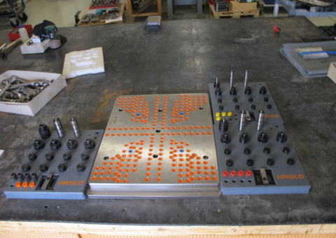 Clamping plates Hasco