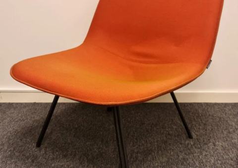 Fåtölj Offecct Pal Low Orange 1 styck