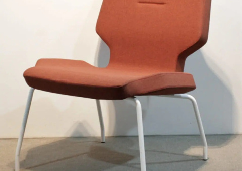 Fåtölj RH Lounge tegelröd 4 stycken