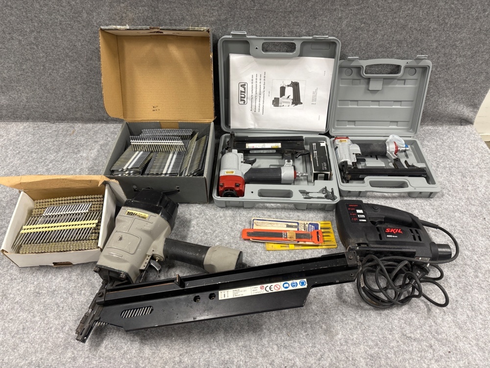 1546307-1 Spikpistoler, sticksåg och spik - Meec Tools, Skil