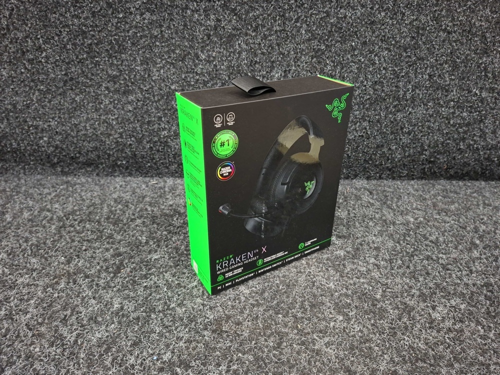 1579197-2 Gamingheadset Razer Kraken V4 X (svart)