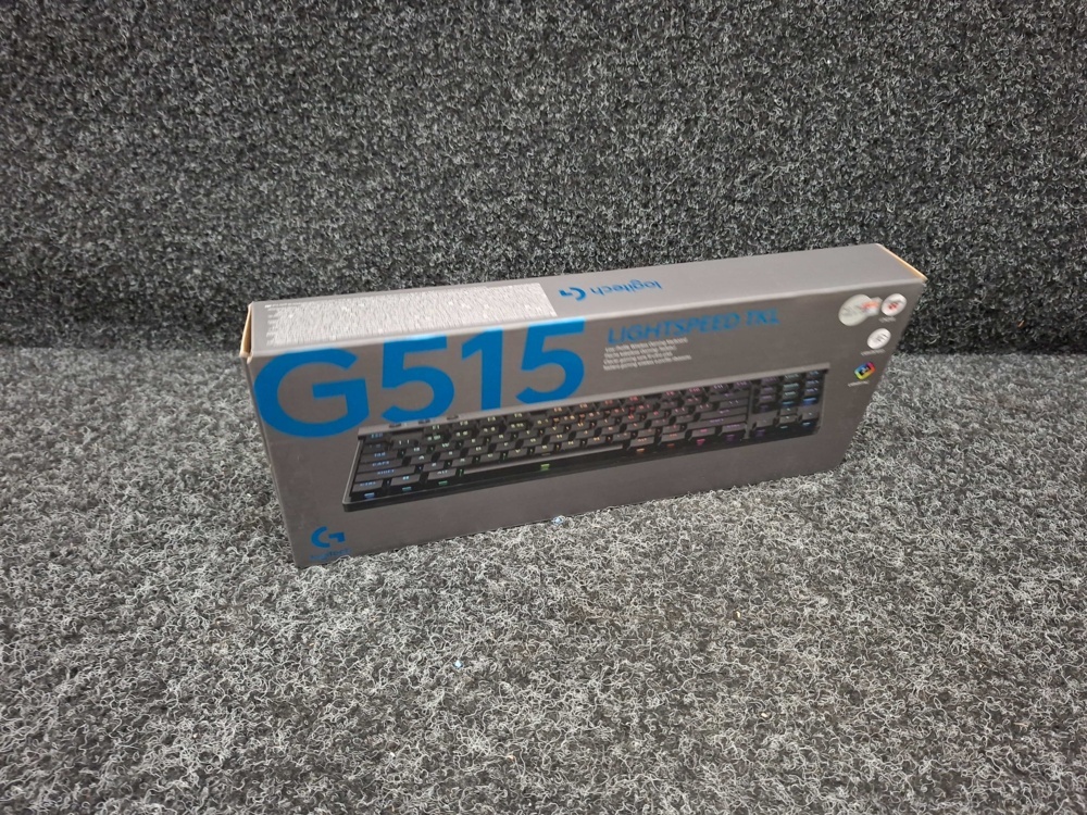 1579200-2 Gamingtangentbord Logitech G G515 Lightspeed (svart)