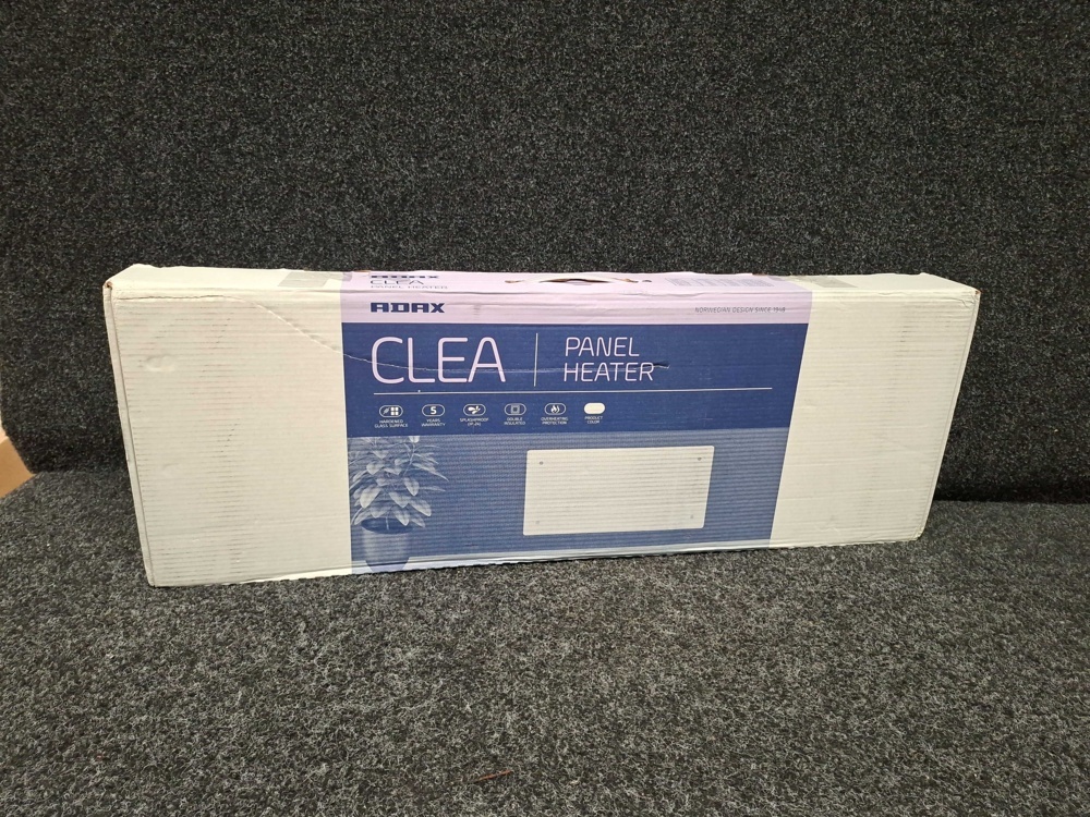 1579208-2 Panelelement Adax Clea WiFi Glas 1200W (vit)