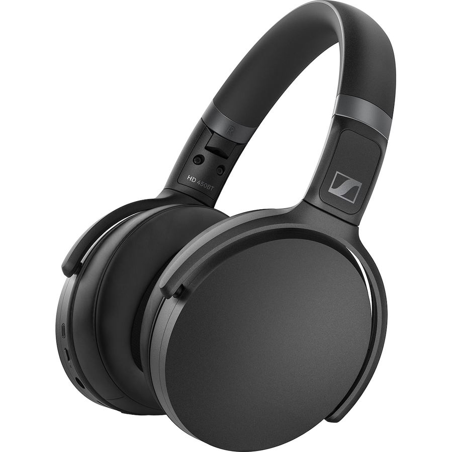 1579196-1 Trådlösa hörlurar Sennheiser HD 450BT, On-Ear (svart)