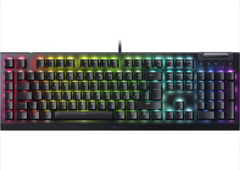 Gamingtangentbord Razer Blackwidow V4 X Green Switch (svart)
