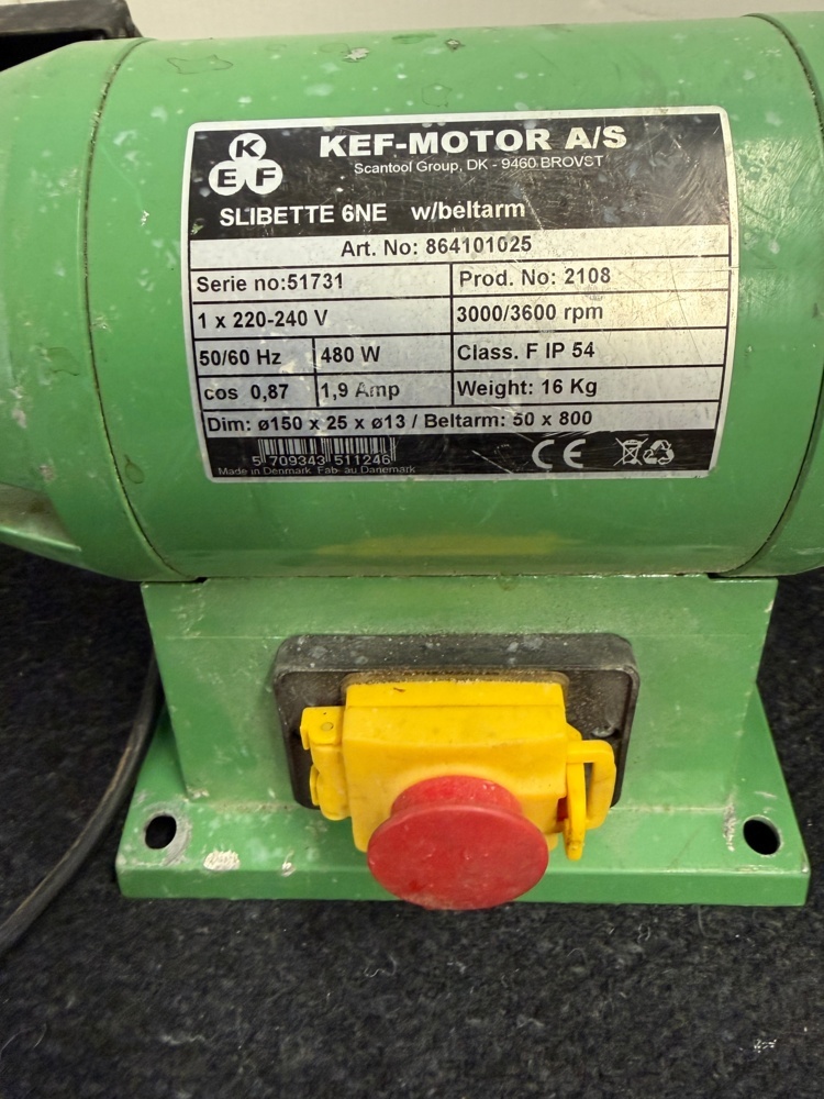 1352387-2 KEF- Motor bänkslipmaskin