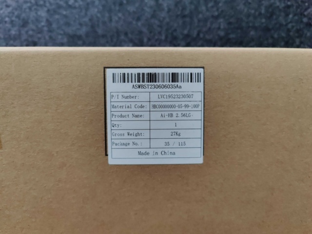 1596010-5 Högspänningslitiumjonbatterimodul Solplanet Ai-HB 2.56LG