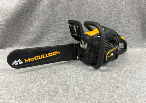 Motorsåg, grästrimmer och arbetskläder – McCulloch, Partner, Blåkläder