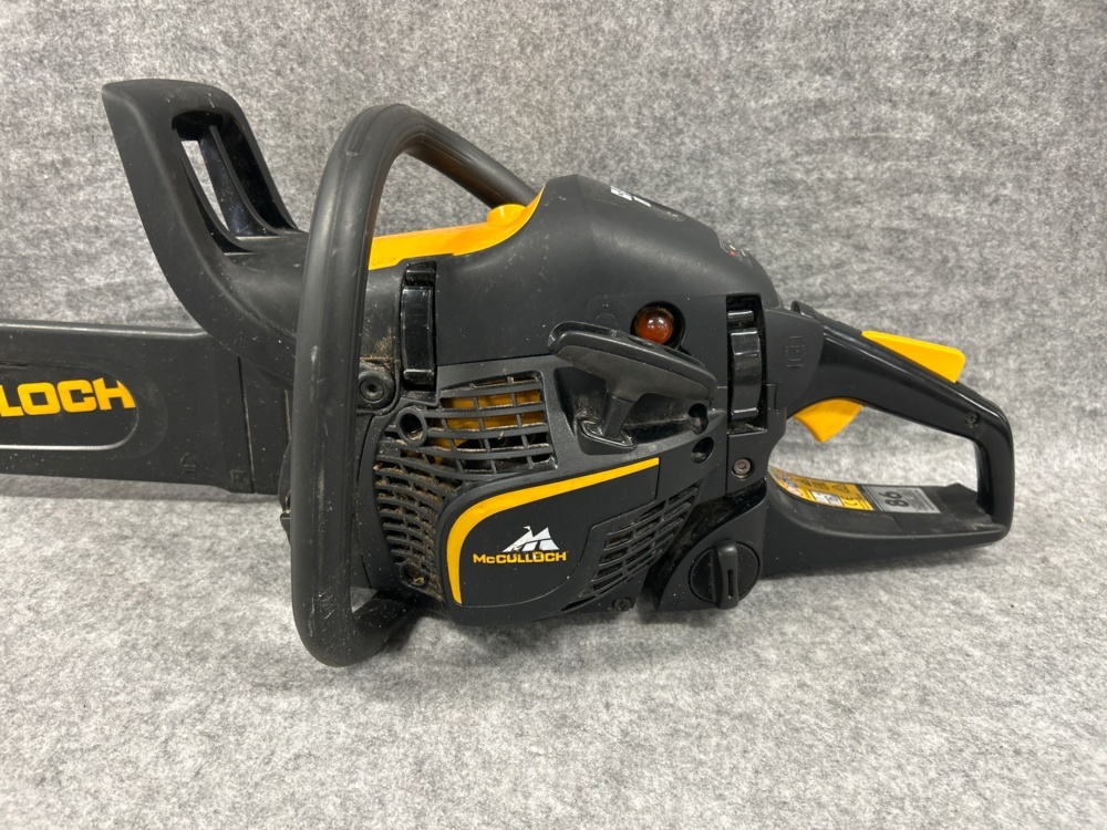 1546311-2 Motorsåg, grästrimmer och arbetskläder – McCulloch, Partner, Blåkläder
