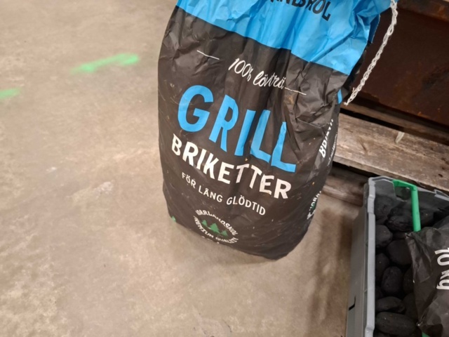 1596039-3 Kolgrill - GrillSymbol CHEF, med grillbriketter