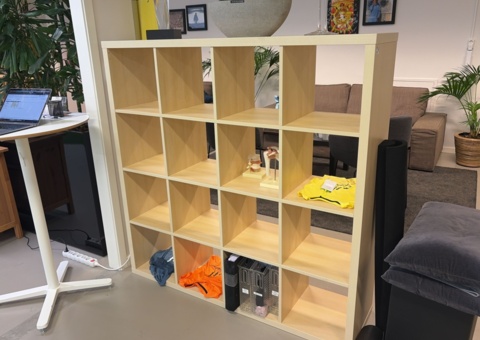 Storage shelves 2 pcs with open compartments