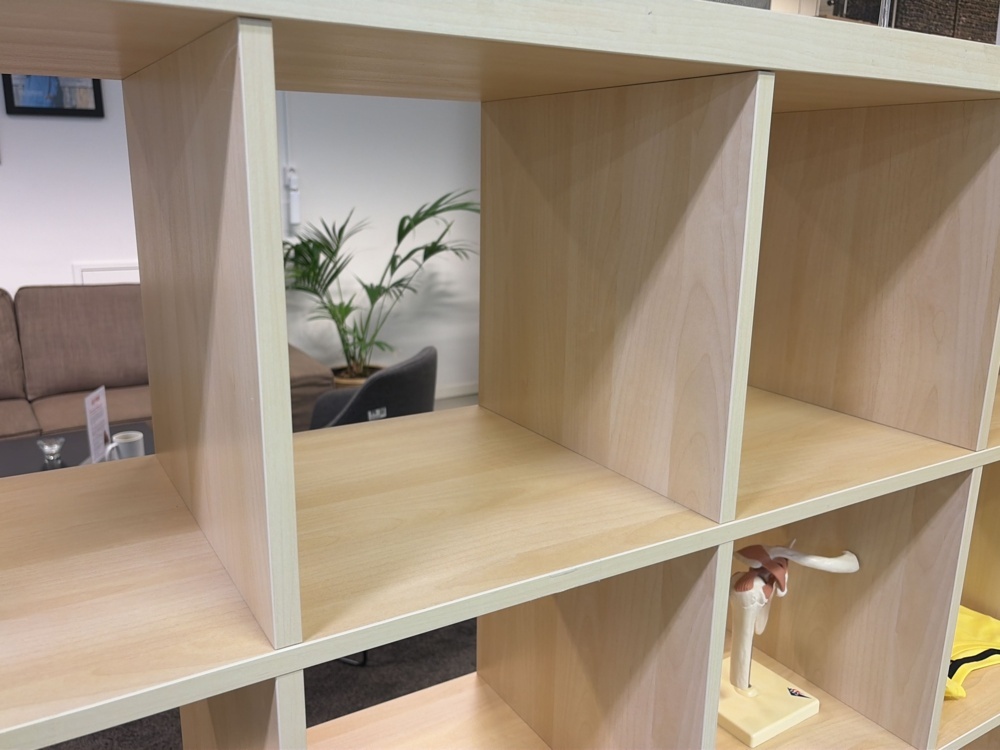1576457-2 Storage shelves 2 pcs with open compartments